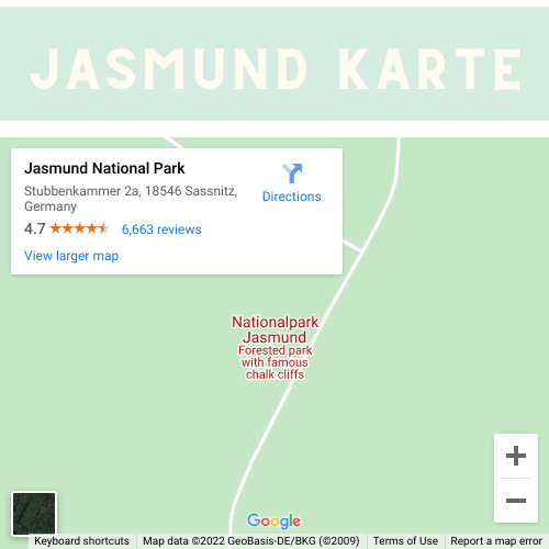 Jasmund Karte