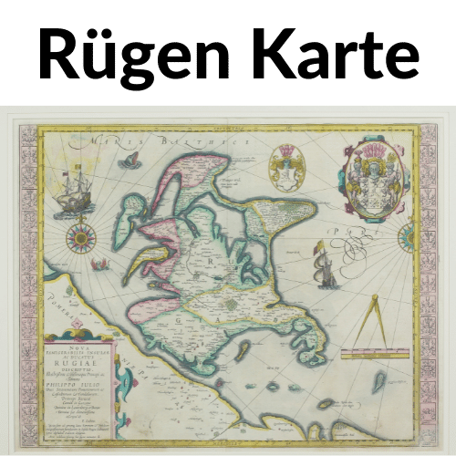 Rügen Karte